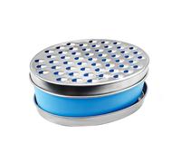 ZONADAH Cheese Grater with Container Stainless Steel Box Grater with Lid Kitchen Grater with 2 Coarse and Fine Grater Plates for Cheese Chocolate Lemon
