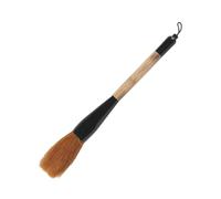 ZONADAH Chinese Calligraphy Brush 26cm Chinese Sumi Drawing Brush Pen Wolf Hair Traditional Writing Watercolor Brush Ink Pen for Drawing Painting Writing Brown