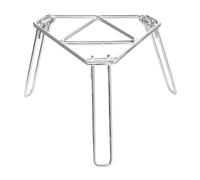 ZONADAH Foldable Triangle Kettle Stand Furnace Bracket Gas Stove Heat Resistance Collapsible Burner Stove Stand Grill Cooking Pot Campfire Stand for Camping