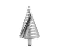 ZONADAH HSS Spiral Step High Speed Drill Bit Multi Hole Cutter 6mm-60mm Total 12 Steps Sizes Hole Cutting, Enlarge, Metal Sheet, PCV, Woodworking