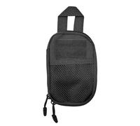 ZONADAH Molle Pouch EDC Pocket Organizer Pouch Small Utility Waist Pouch Pack Pocket for Phone Outdoor Sport Bag Black