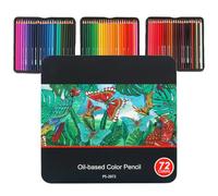 ZONADAH Watercolor Pencil Pencils 72Pcs Water-Suloble Color Pencils Artist Pencils Colorful Pencil Set with Box 72 Assorted Colours for Drawing Sketching Painting Colouring Book