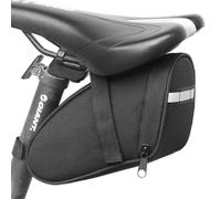 ZONADAH Waterproof Bike Saddle Bag Rear Seat Pouch Mountain Road Bicycle Tail Pack Cycling Storage Bag for Tools Accessories 18x9x9cm
