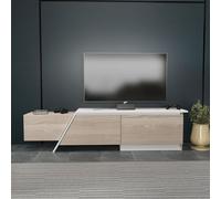 Zonas Modern TV Unit - Cordoba and White
