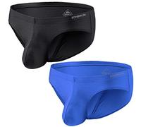 ZONBAILON Men's Underwear Briefs Pack Sexy Bulge Enhancing Ball Pouch Low Rise Bikini Briefs for Male M L XL 2XL 3XL, Multi-02, L