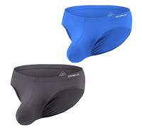 ZONBAILON Sexy Bulge Enhancing Pouch Brief Underwear for Men - 1 or 2 or 4 Pack Micro Mesh Briefs, 2 Pack: Multi-a, M