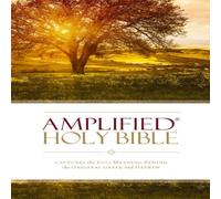 Zondervan Amplified Holy Bible, Hardcover Hardback Book Zondervan Multicolor