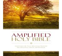 Zondervan Amplified Holy Bible, Paperback Paperback Book Zondervan Multicolor