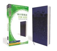 Zondervan NIrV, Bible for Kids, Large Print, Leathersoft, Blue, Comfort Zondervan Multicolor