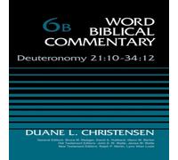Zondervan The Deuteronomy 21:10-34:12, Volume 6b: 6 Hardcover Book Zondervan Multicolor