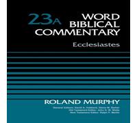 Zondervan The Ecclesiastes, Volume 23a: 23 Hardcover Book Zondervan Multicolor