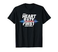 Zone 2 Heart Rate Devotee Stops Let Drop Training Cardio T-Shirt