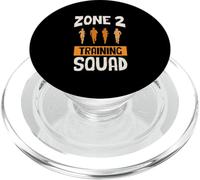 Zone 2 Training Squad Cardio Fitness Sport Zone 2 PopSockets PopGrip for MagSafe