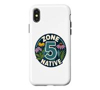 Zone 5 Native Plants Gardener Case for iPhone X/XS