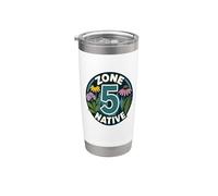 Zone 5 Native Plants Gardener Stainless Steel Insulated Tumbler