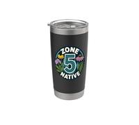 Zone 5 Native Plants Gardener Stainless Steel Insulated Tumbler