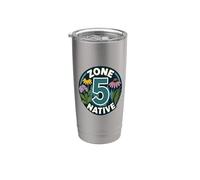 Zone 5 Native Plants Gardener Stainless Steel Insulated Tumbler