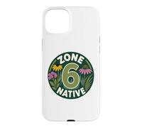 Zone 6 Native Plants Gardener Case for iPhone 15 Plus