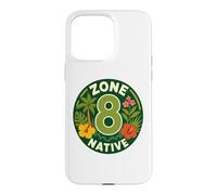 Zone 8 Native Plants Gardener Case for iPhone 15 Pro Max