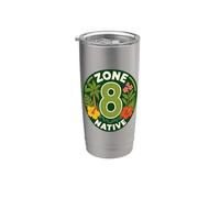 Zone 8 Native Plants Gardener Stainless Steel Insulated Tumbler