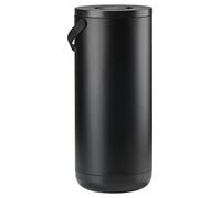 Zone Circular Rubbish Bin, Diameter 31.5 x 65.5 cm, 35 Litres, Black