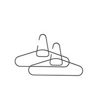 Zone Denmark A-Hanger Black, 2-pack