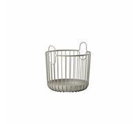 Zone Denmark Basket Inu Metal Laundry Basket Decorative Basket Planter Taupe ...