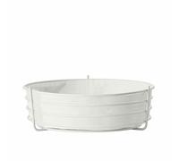 Zone Denmark Basket Singles Bread Basket Bread Rolls Cotton Metal Warm Grey