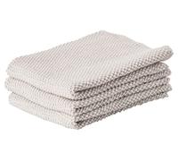 Zone Denmark Cotton Cloth Set of 3, Warm Grey