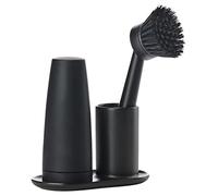 Zone Denmark Flushing Kit, Ceramic/Silicone/ABS, Black, 15cm