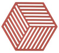 Zone Denmark Hexagon Trivet 16 x 14 x 1 cm Burned Red