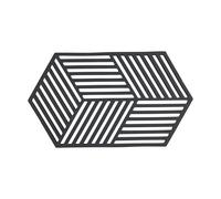 Zone Denmark Hexagon trivet large Black