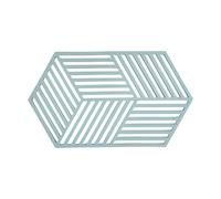 Zone Denmark Hexagon trivet large Fog blue