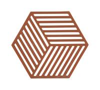 Zone Denmark Hexagon trivet Terracotta