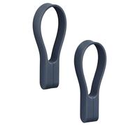 Zone Denmark Loop Towel Clips, Towel Hanger, Magnetic Towel Clips, Clips for Towels and Tea Towels, Pack of 2, Royal Blue