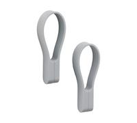 Zone Denmark Loop towel hanger magnet 2-pack Gull grey