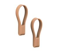 Zone Denmark Loop towel hanger magnet 2-pack Mandarine