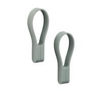 Zone Denmark Loop towel hanger magnet 2-pack Matcha green