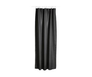 Zone Denmark Lux shower curtain Black, 200x220 cm