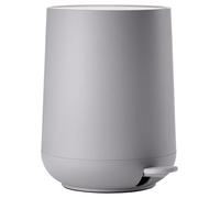 Zone Denmark Nova Bathroom Bin Cosmetic Bin Diameter 20.5 cm Height 23.5 cm Capacity 3 Litres Gull Grey