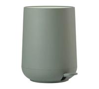 Zone Denmark Nova Bathroom Bin, Cosmetic Bin, Bathroom Waste Bin, Diameter 23 cm, Height 29 cm, Capacity 5 Litres, Olive Green