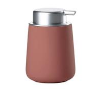 Zone Denmark Nova Soap Dispenser Diameter 8 x 11.5 cm 0.25 Litres Peach Red