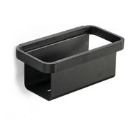 Zone Denmark RIM shower shelf high 11x22 cm Black