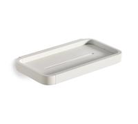 Zone Denmark RIM shower shelf low 11x22 cm White