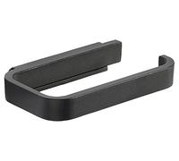 Zone Denmark Rim Toilet Paper Holder 14.6 x 8.4 x 2 cm Black