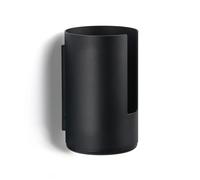 Zone Denmark RIM toilet paper holder - wall hanging 31 cm Black