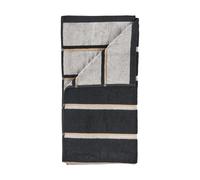 Zone Denmark Sauna towel Black-soft grey-camel, 50x100 cm