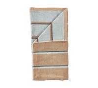 Zone Denmark Sauna towel Camel-ice blue-olive green, 50x100 cm