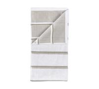 Zone Denmark Sauna towel White-soft grey-eucalyptus, 50x100 cm