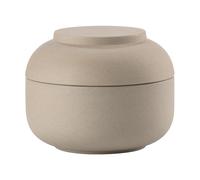 Zone Denmark Sensu jar with lid Ø10.5x7.5 cm Taupe